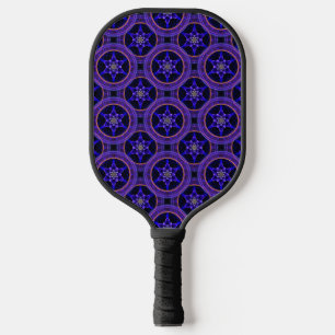 Floral Modern Boho Elegant Abstract Pattern #505 Pickleball Paddle