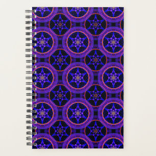 Floral Modern Boho Elegant Abstract Pattern #505 Planner