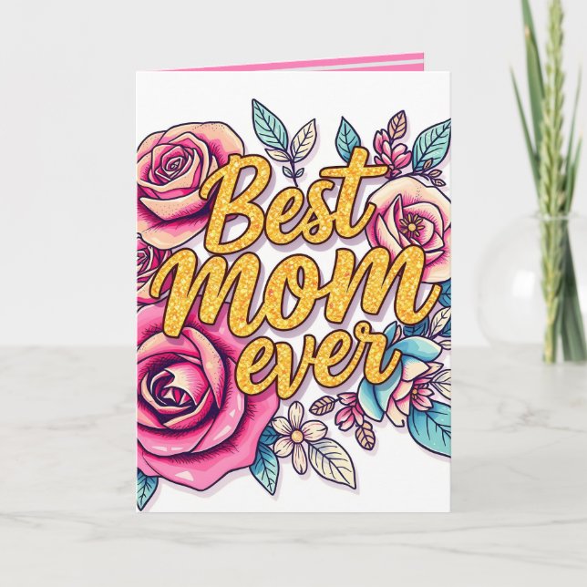 Floral Modern Luxury Gift Collection Card (Front)