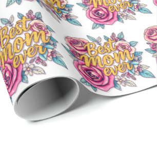 Floral Modern Luxury Gift Collection Wrapping Paper