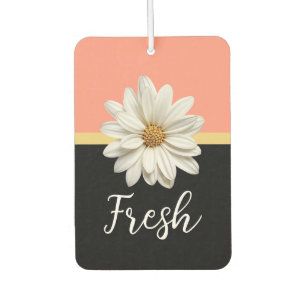 Floral Modern Trendy  Car Air Freshener