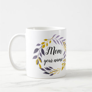 Floral Mom Gift Coffee Mug