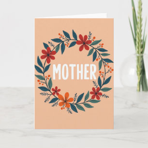 Floral Mom Love Card