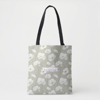 Floral Mom, You Are Loved Tote Bag