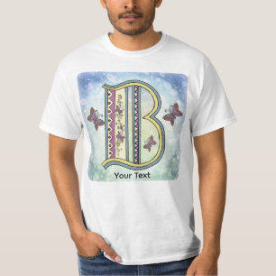 floral Monogram B t-shirt