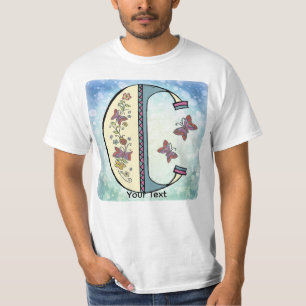 floral Monogram C t-shirt