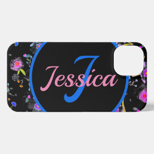 Floral Monogram Elegant     iPhone 13 Case
