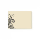 Floral Monogram Post Notes