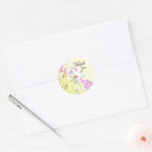 Floral Monogram Sticker