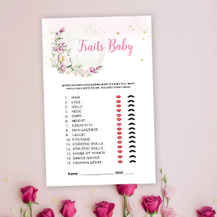 Floral Moon Baby Traits Game