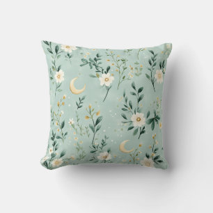 Floral Moondreams Nursery Pillow