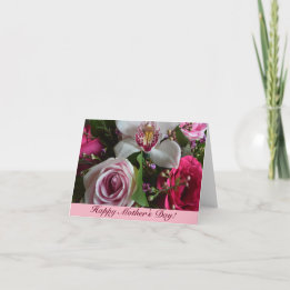 Floral Mother's Day Blank Card
