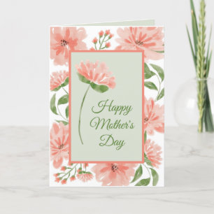 Floral Mother's Day Card