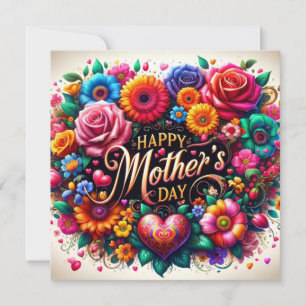Floral Mother's Day Card