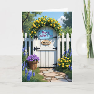 Floral Mothers Day Gate Card