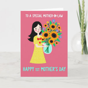 Floral Mothers Day Graphic Card
