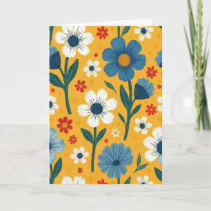 Floral Mothers Day Joyful Card