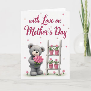 Floral Mothers Day Ladder Card