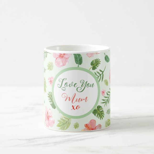 Floral Mother's Day  Magic Mug (Center)