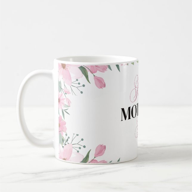 Floral Mother's Day Mugs – A Beautiful Gift for Mo (Left)