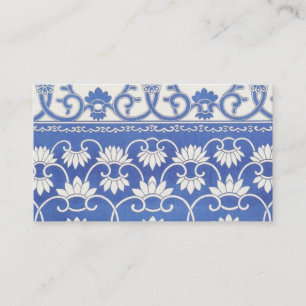 Floral Motif Business Cards
