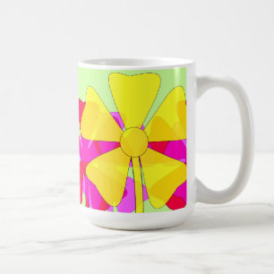 Floral Motif Coffee Mug