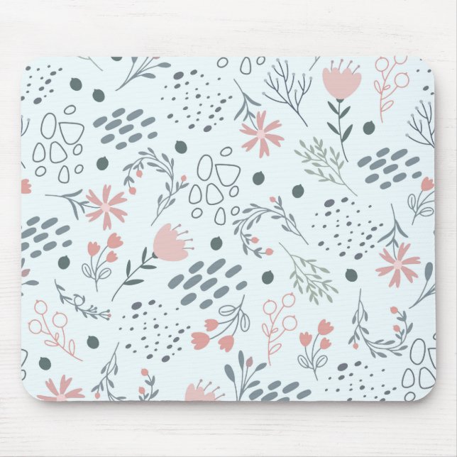 Floral Mouse Mat (Front)