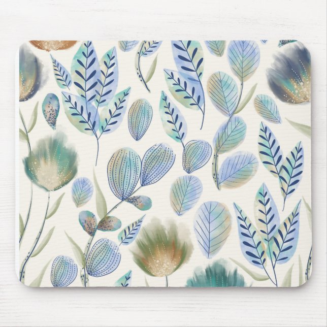 Floral Mouse Pad (Front)