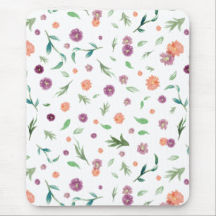 Floral Mouse Pad for Her Office Gift for Mom