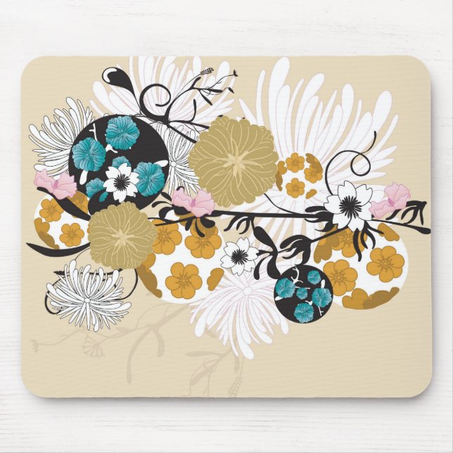 Floral Mousepad (Front)