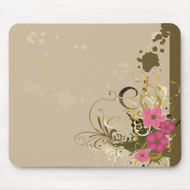 Floral Mousepad (Front)