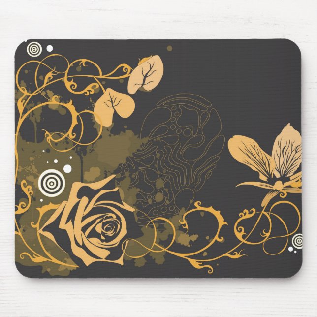 Floral Mousepad (Front)