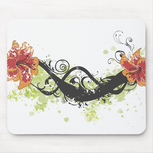 Floral Mousepad (Front)