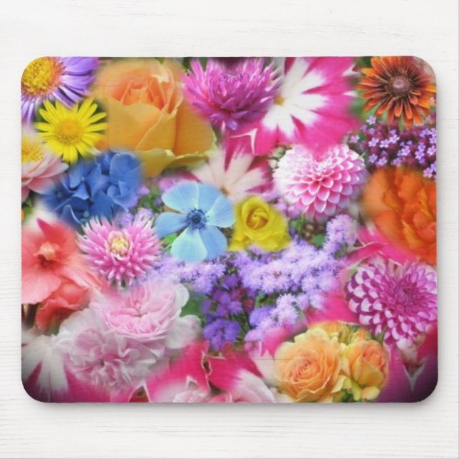 Floral  Mousepad (Front)