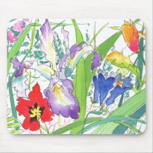 floral mousepad