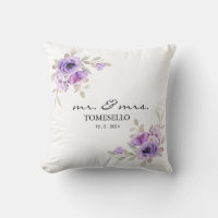Floral Mr. & Mrs. Newlywed/Anniversary Keepsake