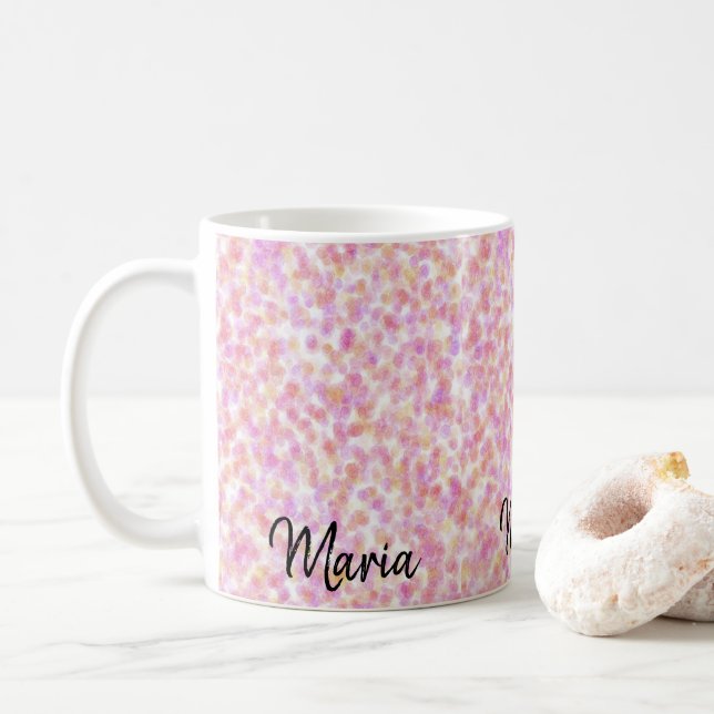 Floral Mug (With Donut)