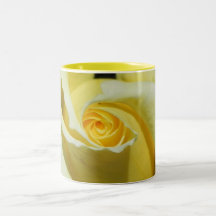 Floral Mug...Yellow roses