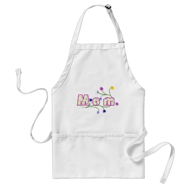 Floral Mum Apron (Front)