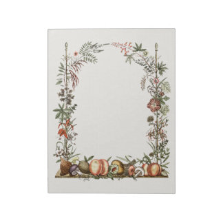 Floral Mushroom Arch Notepad