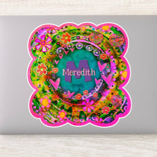 Floral Name & Initial Inspirivity FunPersonalized