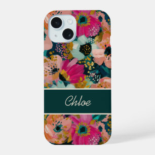 Floral Name iPhone 15 Case