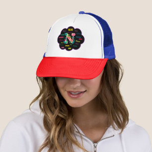 Floral Name Nana Trucker Hat