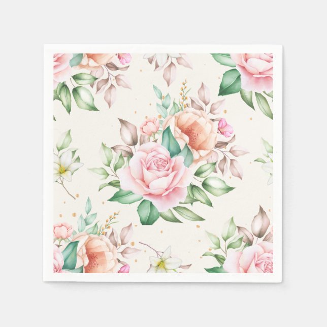 Floral Napkin (Front)