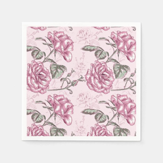 Floral Napkin (Front)