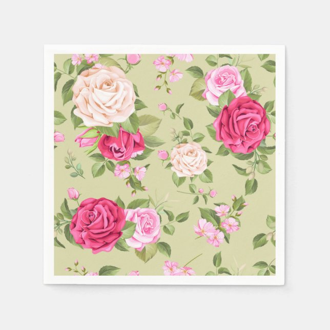 Floral Napkin (Front)