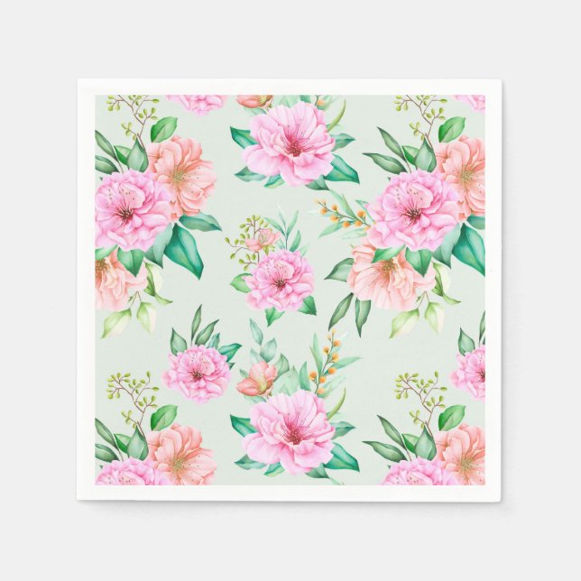 Floral Napkin (Front)