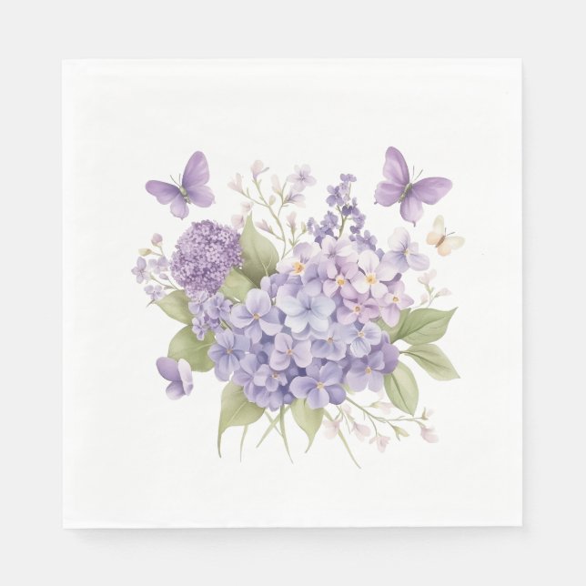 Floral Napkin (Front)