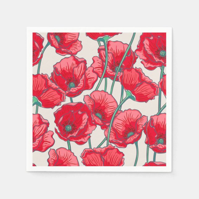 Floral Napkin (Front)