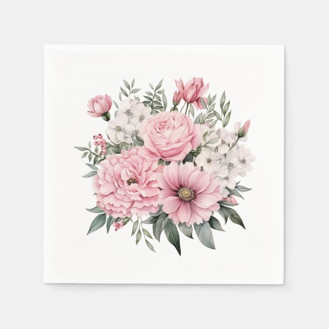 Floral Napkin (Front)